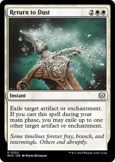 Return to Dust (Commander: March of the Machine) Near Mint