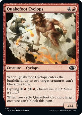 Quakefoot Cyclops (Jumpstart 2022) Near Mint