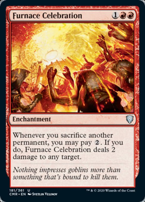 Furnace Celebration (Commander Legends) Near Mint Foil