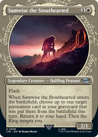 Samwise the Stouthearted (Showcase) (Universes Beyond: The Lord of the Rings: Tales of Middle-earth) Near Mint