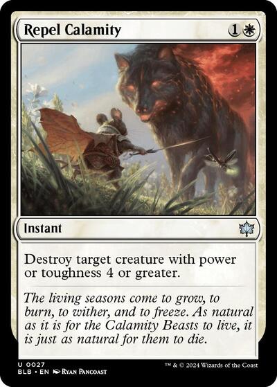 Repel Calamity (Bloomburrow) Near Mint