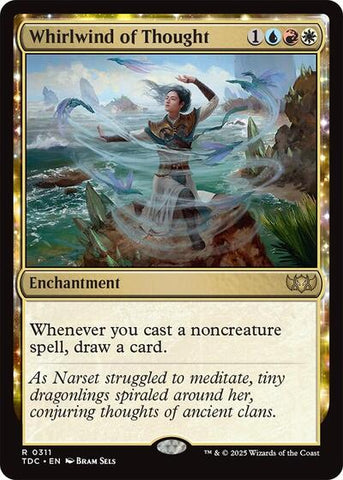 Whirlwind of Thought (Commander: Tarkir: Dragonstorm) Near Mint