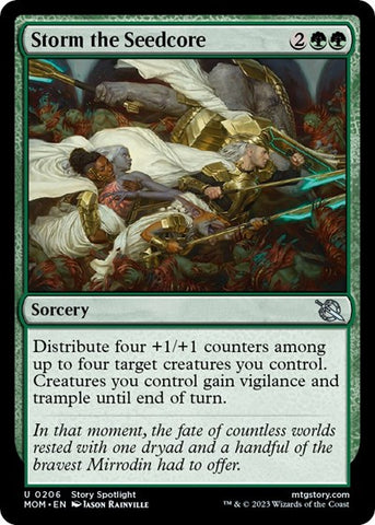 Storm the Seedcore (March of the Machine) Near Mint Foil