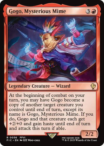 Gogo, Mysterious Mime (Commander: FINAL FANTASY) Near Mint