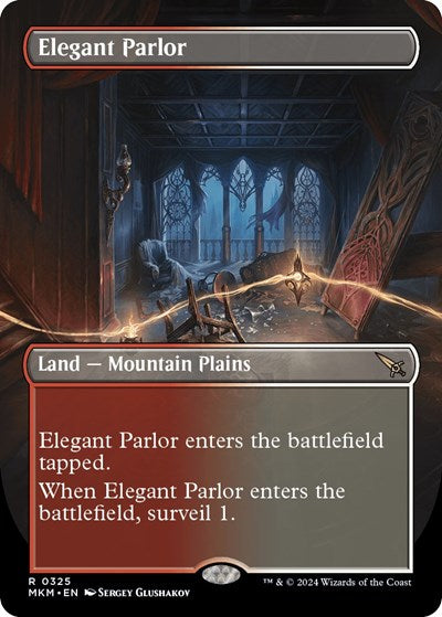 Elegant Parlor (Borderless) (Murders at Karlov Manor) Near Mint