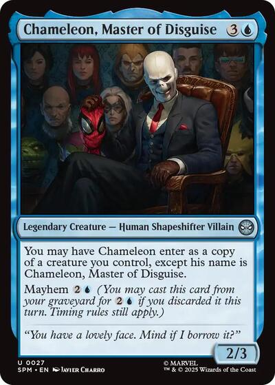 Chameleon, Master of Disguise (Marvel's Spider-Man) Near Mint Foil
