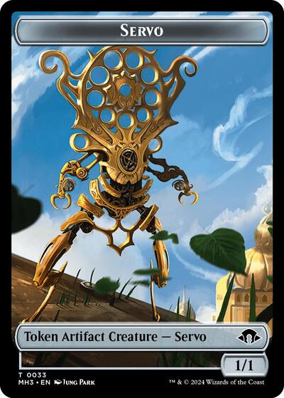 Servo Token (Modern Horizons 3) Near Mint