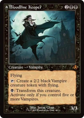 Bloodline Keeper (Retro Frame) (Innistrad Remastered) Near Mint Foil