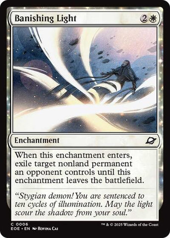 Banishing Light (Edge of Eternities) Near Mint Foil