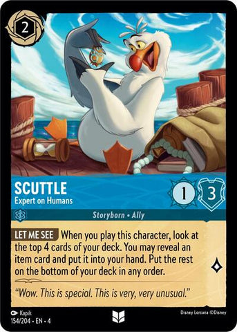 Scuttle - Expert on Humans (Ursula's Return) Near Mint