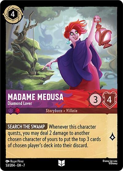 Madame Medusa - Diamond Lover (Archazia's Island) Near Mint