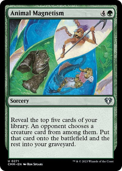 Animal Magnetism (Commander Masters) Near Mint Foil