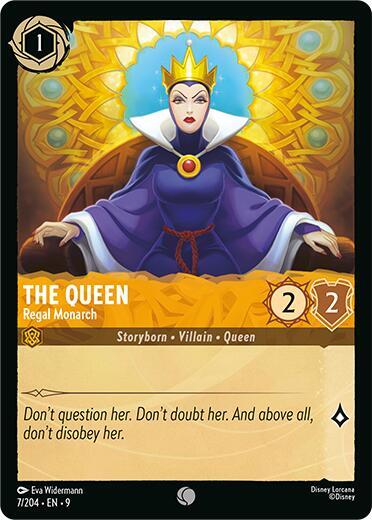 The Queen - Regal Monarch (Fabled) Near Mint Cold Foil