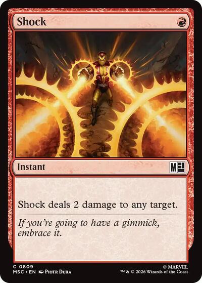 Shock (Commander: Marvel Super Heroes) Near Mint