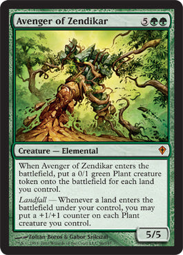Avenger of Zendikar (Worldwake) Light Play