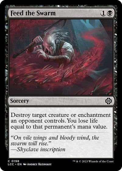 Feed the Swarm (Commander: The Lost Caverns of Ixalan) Near Mint
