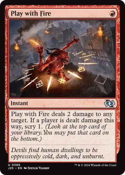 Play with Fire (Foundations Jumpstart) Near Mint