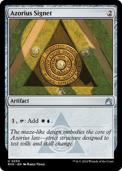 Azorius Signet (Ravnica Remastered) Near Mint Foil
