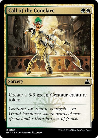 Call of the Conclave (Ravnica Remastered) Near Mint Foil