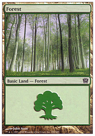 Forest (350) (9th Edition) Near Mint