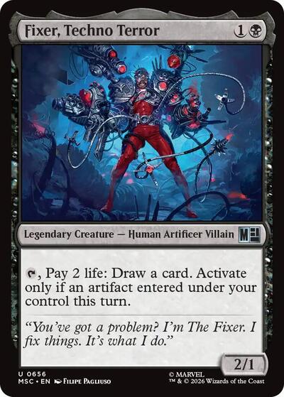 Fixer, Techno Terror (Commander: Marvel Super Heroes) Near Mint
