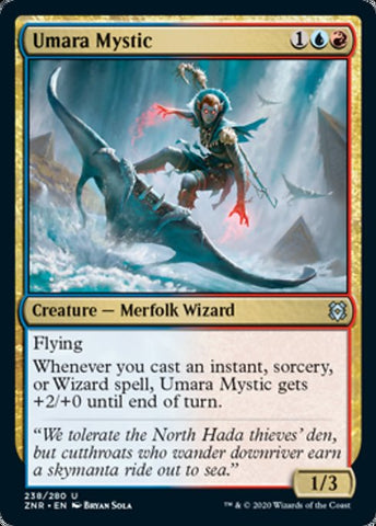 Umara Mystic (Zendikar Rising) Near Mint Foil