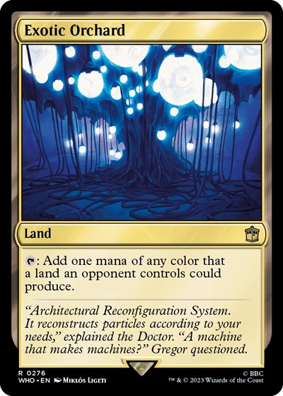 Exotic Orchard (Universes Beyond: Doctor Who) Near Mint