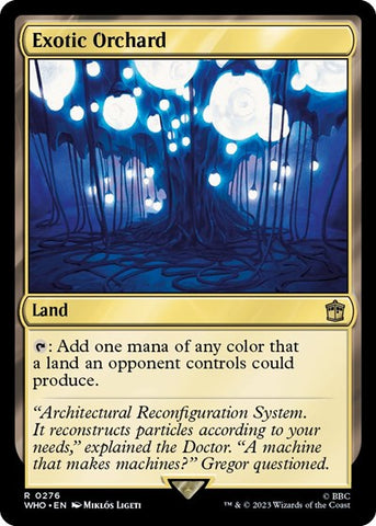 Exotic Orchard (Universes Beyond: Doctor Who) Near Mint