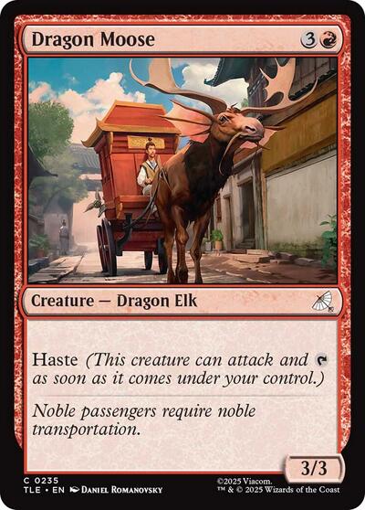 Dragon Moose (Avatar: The Last Airbender: Eternal-Legal) Near Mint