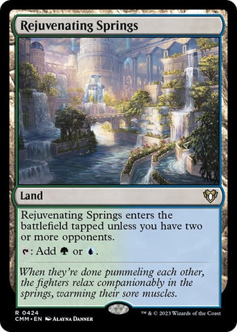 Rejuvenating Springs (Commander Masters) Near Mint