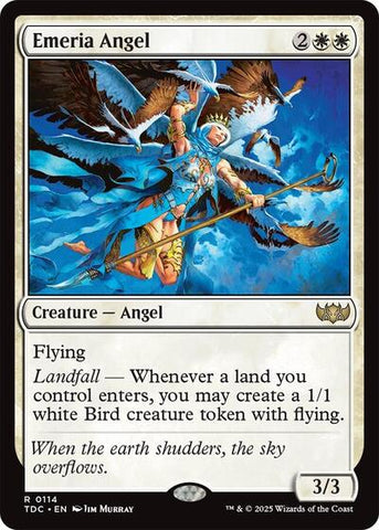 Emeria Angel (Commander: Tarkir: Dragonstorm) Near Mint