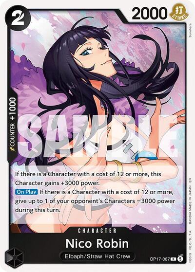 Nico Robin (The World's Strongest Warriors) Near Mint Foil