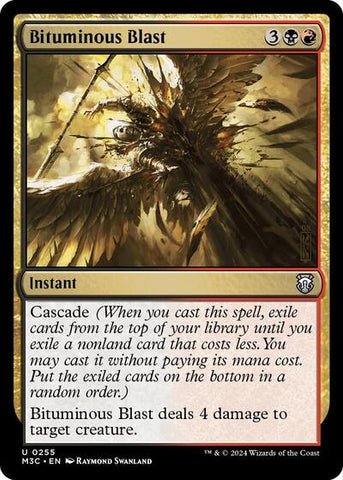 Bituminous Blast (Commander: Modern Horizons 3) Near Mint