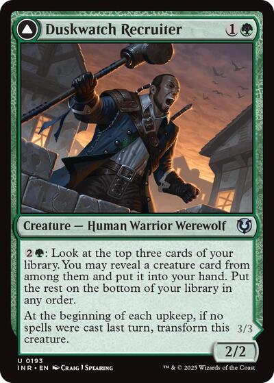 Duskwatch Recruiter (Innistrad Remastered) Near Mint Foil