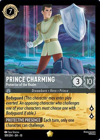 Prince Charming - Protector of the Realm (Whispers in the Well) Near Mint Cold Foil