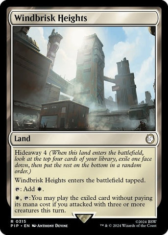Windbrisk Heights (Universes Beyond: Fallout) Near Mint