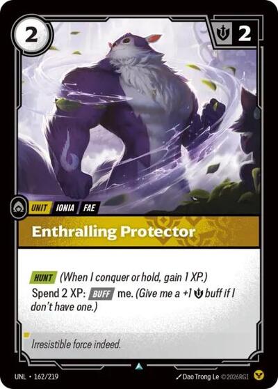 Enthralling Protector (Unleashed) Near Mint Foil