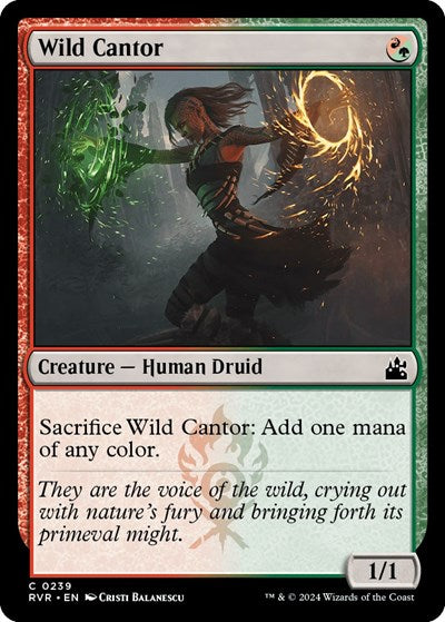 Wild Cantor (Ravnica Remastered) Near Mint Foil