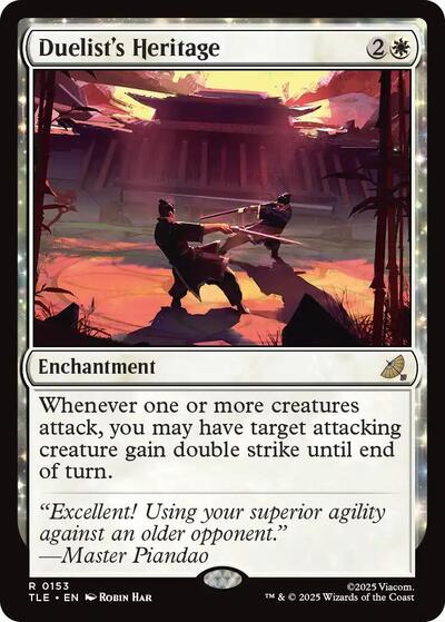 Duelist's Heritage (Avatar: The Last Airbender: Eternal-Legal) Near Mint
