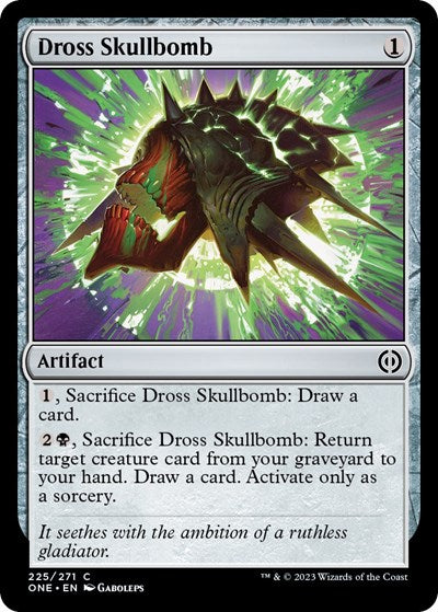 Dross Skullbomb (Phyrexia: All Will Be One) Near Mint Foil