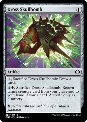 Dross Skullbomb (Phyrexia: All Will Be One) Near Mint Foil