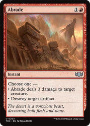 Abrade (Commander: Tarkir: Dragonstorm) Near Mint