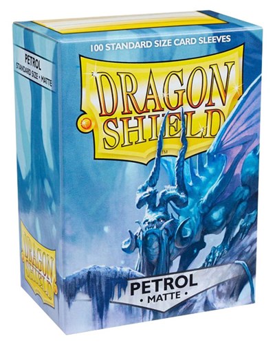 Dragon Shield Matte Sleeves Petrol (100-Pack) (Dragon Shield) New