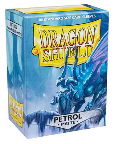 Dragon Shield Matte Sleeves Petrol (100-Pack) (Dragon Shield) New