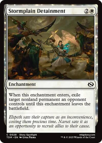 Stormplain Detainment (Tarkir: Dragonstorm) Near Mint Foil