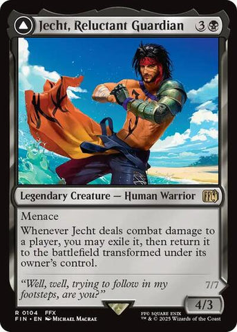 Jecht, Reluctant Guardian (Universes Beyond: FINAL FANTASY) Near Mint Foil