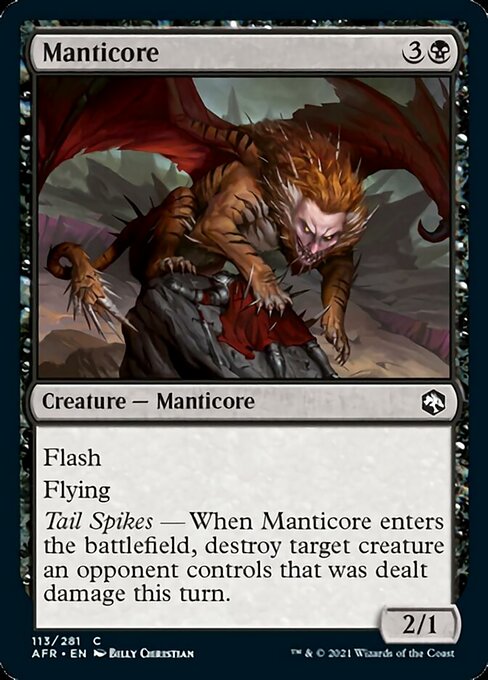 Manticore (Adventures in the Forgotten Realms) Near Mint