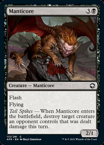 Manticore (Adventures in the Forgotten Realms) Near Mint