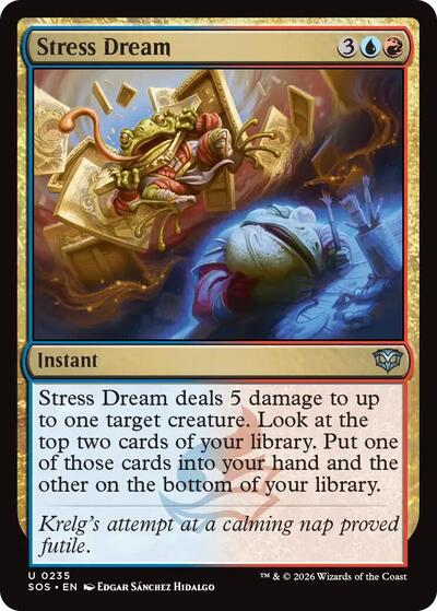 Stress Dream (Secrets of Strixhaven) Near Mint Foil