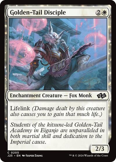 Golden-Tail Disciple (Foundations Jumpstart) Near Mint